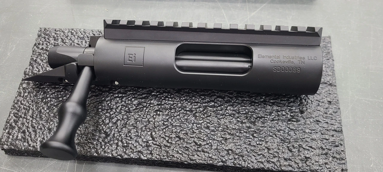 Elemental Industries Snapdragon RH 22LR action 90 degree Lothar Walther 1.25 16T barrel 24"