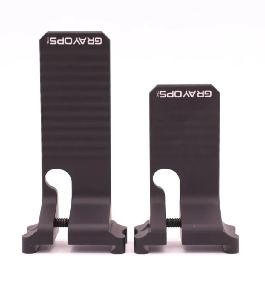 Gray Ops CNC  Bag Stop - Straight "shorty"