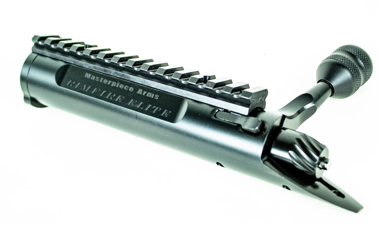 Masterpiece Arms (MPA) Elite Rimfire Elite Barreled action 22LR RH 25" 16T 1.250 straight  5/8-24 polished no Tuner