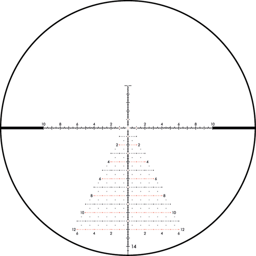 Schmidt & Bender PMII  3-20x50 PM II Ultra Short LP TR²ID 1cm ccw DT II+ MTC LT /ST II ZC LT