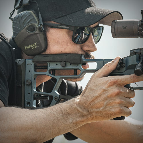 TALLER BUTTSTOCK FOR STRAIGHT LINE RECOIL
