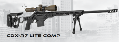 Cadex CDX-R7 LCP SA Rifle - folding stock