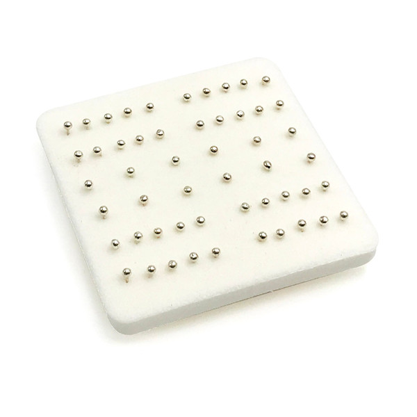 2 mm Rhodium Plated Sterling Silver Ball (52 pc box)