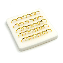 Gold Plated Sterling Silver Endless Nose Hoops