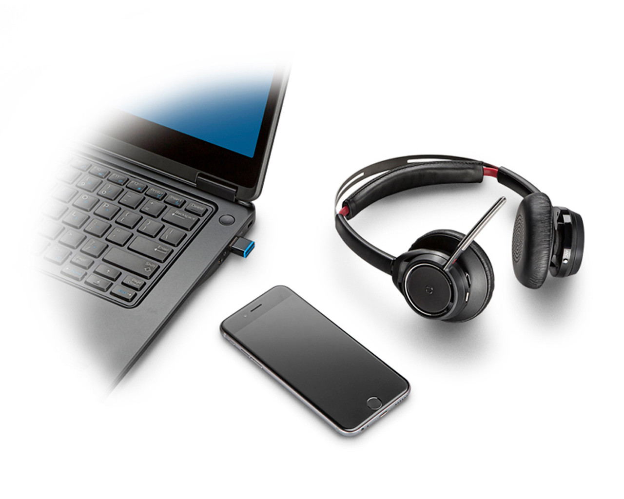 Plantronics Voyager Focus UC Binaural - Headsets Plus Store