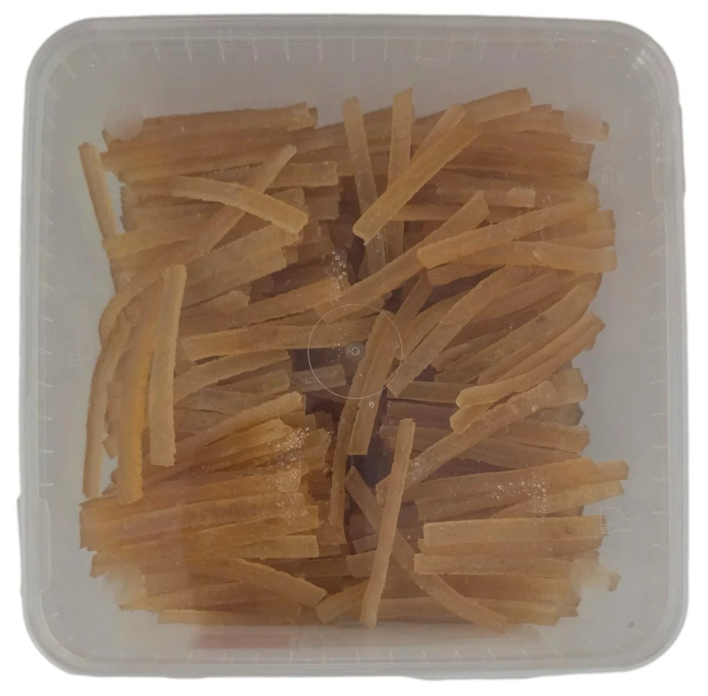 Amifruit Candied Lemon Strips for Chocolate and Pastry Use.