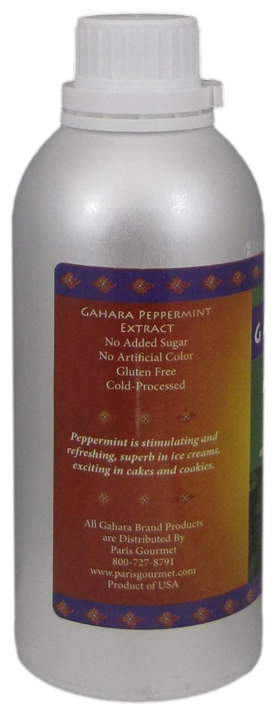 Gahara Pure Peppermint Extract for Baking and Pastry Use.