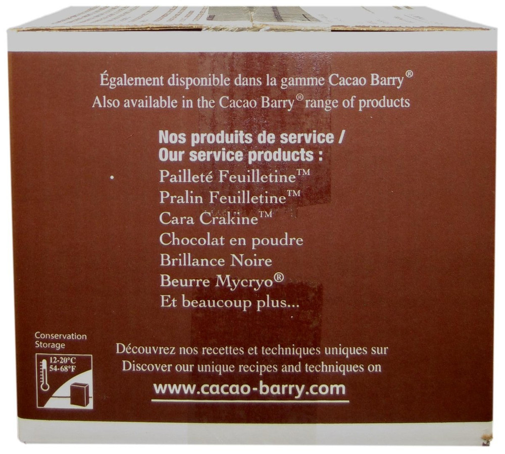 Cacao Barry Paillette Feuilletine for Baking, Pastry, and Chocolate Making.