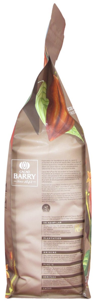 Cacao Barry Force Noire Dark Chocolate Couverture.