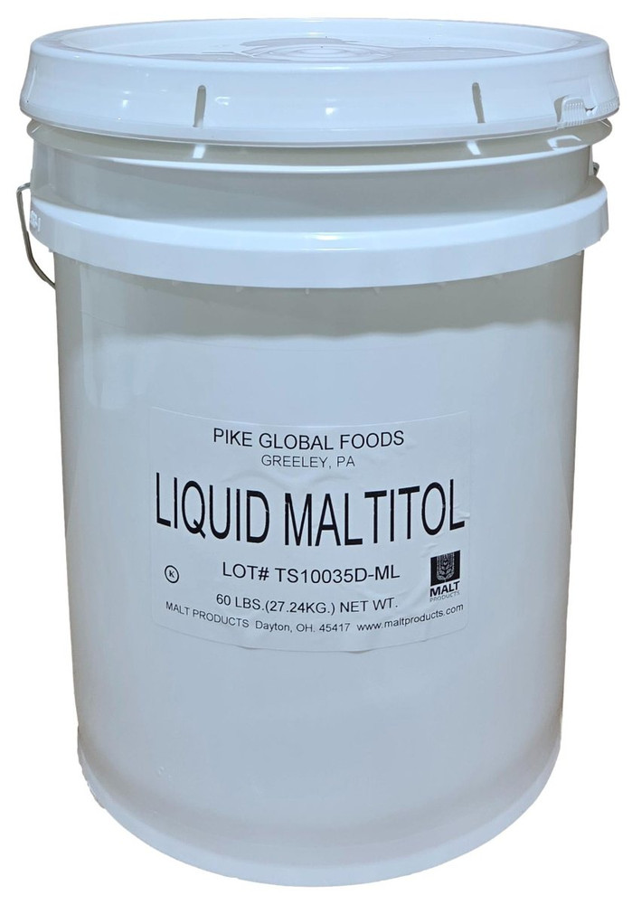 Malt Products Liquid Maltitol for Baking, Pastry, Chocolate and Confectionery Use.