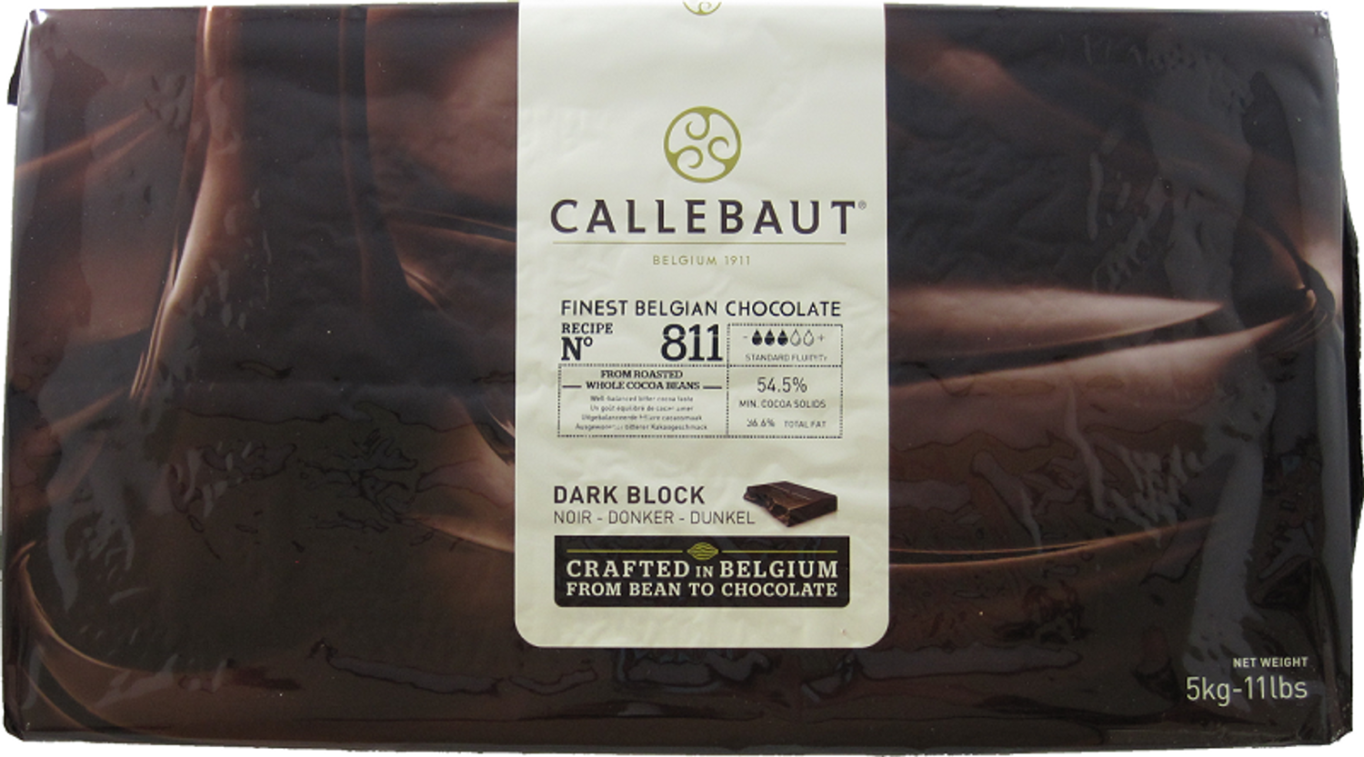 Callebaut Dark 811 Chocolate Block
