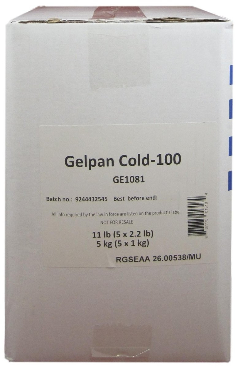 Gelpan Cold 100' Gelato Mix - 11 Lbs | Pike Global Foods