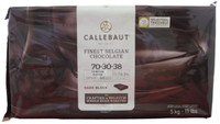 Callebaut 70-30 Dark Chocolate Couverture Block.