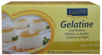 Gelita Gold Leaf Gelatin Powder for Baking, Pastry, and Confectionery Use.
