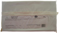 Front of Callebaut 100% cocoa mass block, 11 lbs, showing the wrapped block with the Callebaut label and unsweetened chocolate recipe.