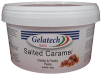 Gelatech Salted Caramel Flavoring Paste for Gelato, Ice Cream, Sorbetto, and Pastry.