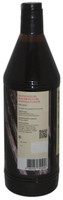 Side panel of Prova Gourmet alcohol free Madagascar Bourbon vanilla extract bottle, 33.8 oz, showing the ingredient list and sourcing detail.