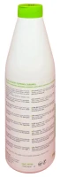 Side panel of PreGel caramel dessert topping bottle, showing the ingredient list and nutrition information.