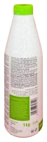 Second side panel of PreGel Arabeschi Strawberry Extra topping bottle, showing usage guidance and storage details in multiple languages.