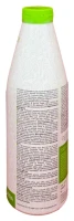 Side panel of PreGel Arabeschi Strawberry Extra dessert topping bottle, showing the ingredient list and nutrition information.
