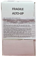 Case of six PreGel chocolate dessert topping bottles, 13.2 lbs total, with the carton label and Italian branding visible.