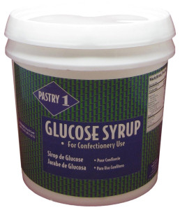 Front of Pastry 1 42 DE glucose syrup tub, 11 lb size, displaying the blue and white label and Italian confectioner's syrup branding.
