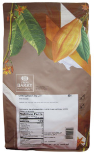 Cacao Barry Satin Blanc White Chocolate Couverture.