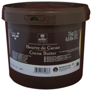 Cacao Barry Beurre de Cacao Cocoa Butter for Chocolate and Confectionery Use.