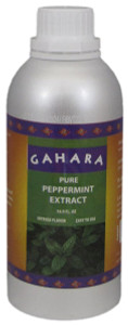 Gahara Pure Peppermint Extract for Baking and Pastry Use.