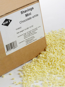 Pastry 1 White Chocolate Mini Curls 8.8 Lbs.