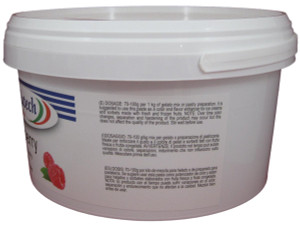 Gelatech Raspberry Flavoring Paste for Gelato, Ice Cream, Sorbetto, and Pastry.
