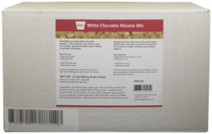 Cacao Noel White Chocolate Mousse Mix for Baking and Pastry Use.