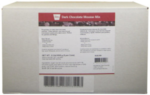 Cacao Noel Dark Chocolate Mousse Mix for Baking and Pastry Use.