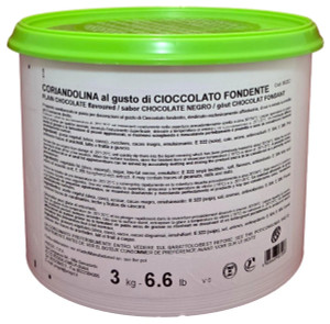 PreGel Chocolate Coriandolina for Gelato and Ice Cream Use.
