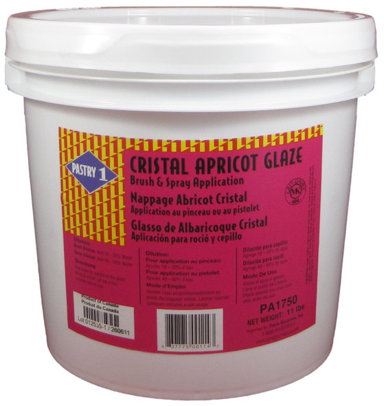 Pastry 1 Apricot Cristal Glaze for Baking and Pastry Use.