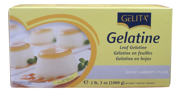 Gelita Silver Leaf Gelatin 2.2 Lbs.