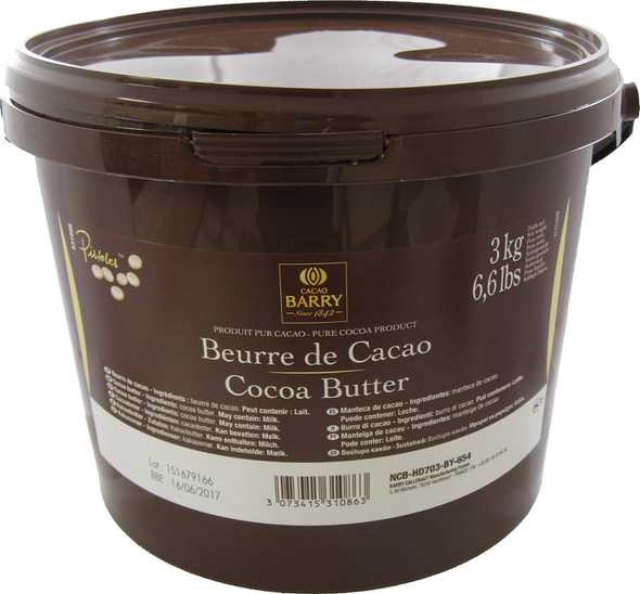 Beurre de Cacao poudre Mycryo 550g - Cacao Barry - MaSpatule