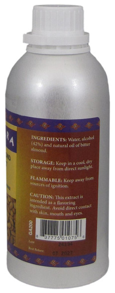 Gahara Pure Almond Extract for Baking and Pastry Use.