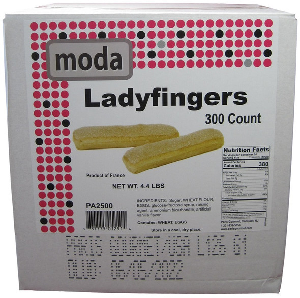 Ladyfingers for Baking, Pastry and Chocolate Making at Pike Global Foods.