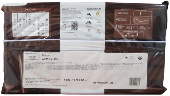 'C823' 31.7% Milk Chocolate Block - 11 Lbs