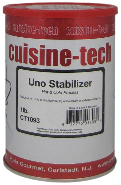 Cuisine Tech Uno Ice Cream and Sorbet Stabilizer.
