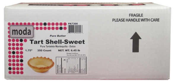 Moda Sweet Fluted Tart Shells 1.77" 350 Pieces.