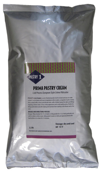 Pastry 1 Prima Pastry Cream Powder Cold Process 11 Lbs.
