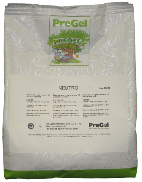 PreGel neutro Gelato and Sorbet Stabilizer