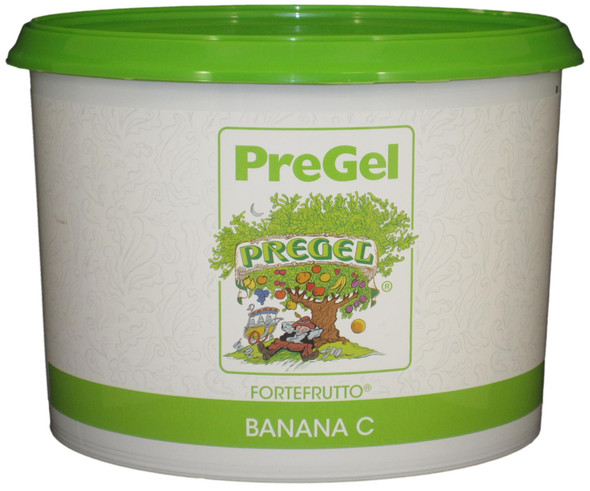 PreGel Banana Gelato Flavoring Paste 6.6 Lbs.