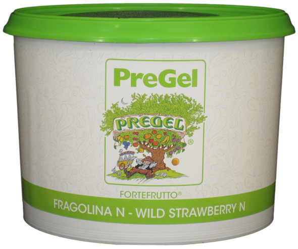 PreGel Wild Strawberry Flavoring Paste for Gelato, Ice Cream, and Pastry Use.