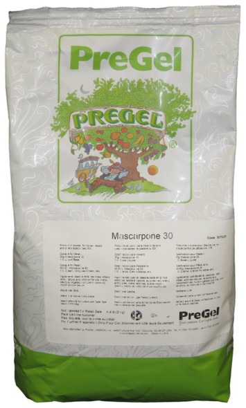 PreGel Mascarpone Flavoring Powder for Gelato, Ice Cream, and Pastry Use.