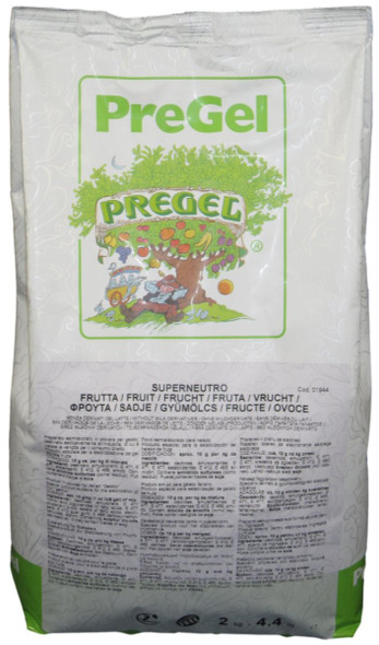 PreGel Superneutro Fruit Powdered Sorbet and Gelato Stabilizer.