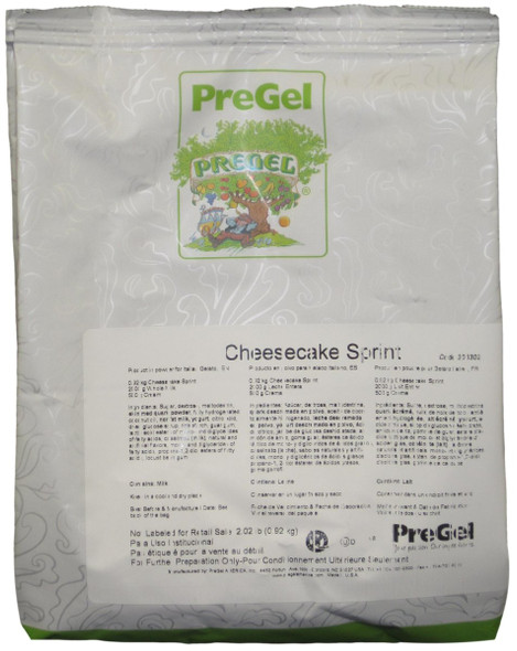 PreGel Cheesecake Sprint Complete Gelato Mix.