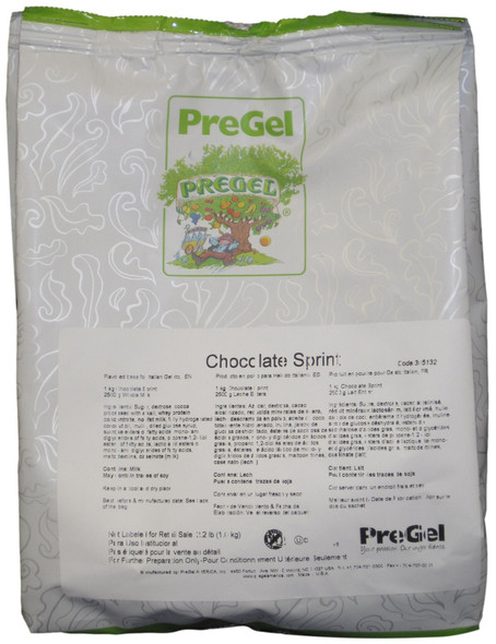 PreGel Chocolate Sprint Complete Gelato Mix
